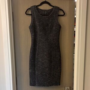 Teenflo Charcoal Sleeveless Midi Dress
